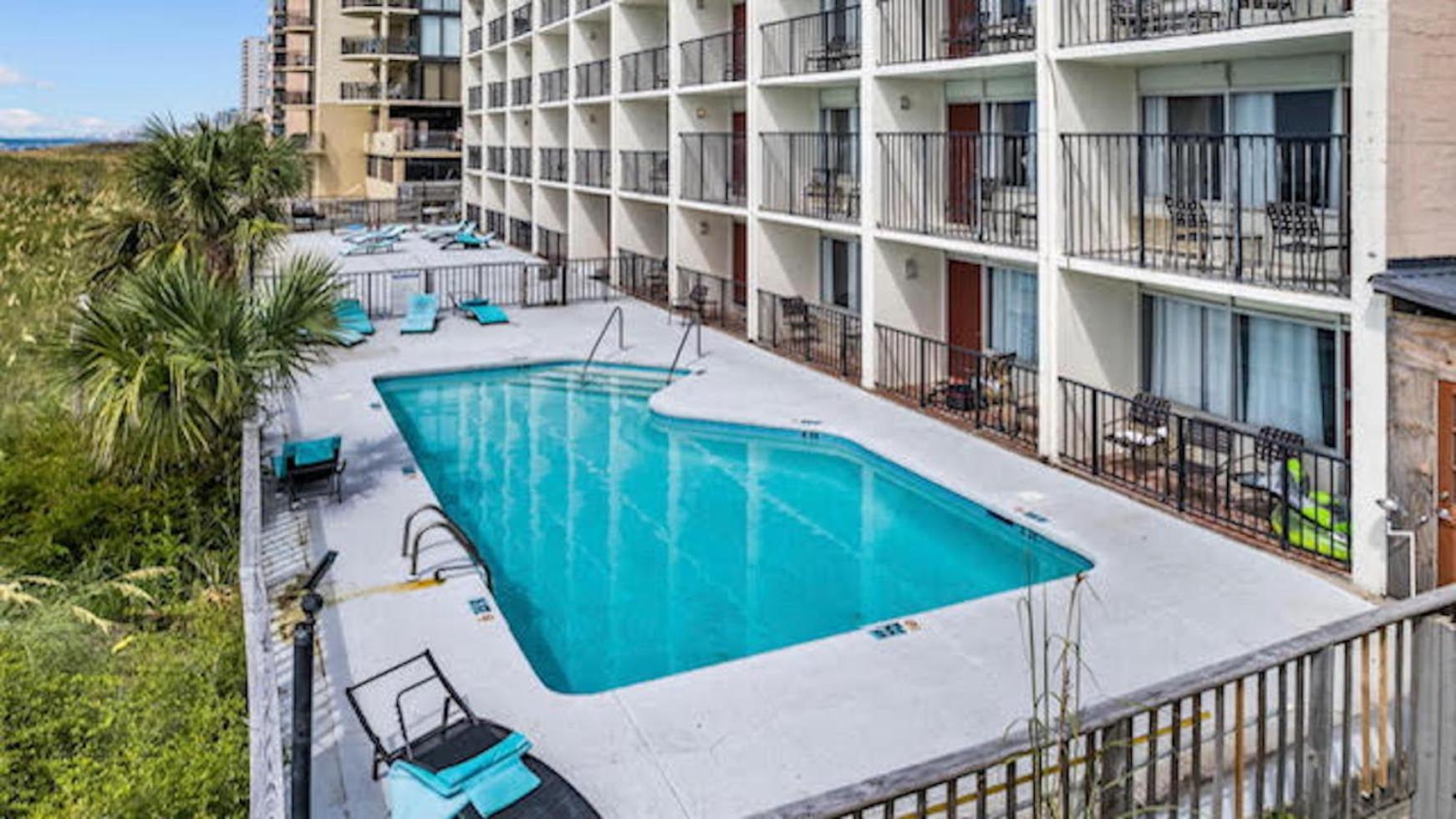 Oasis Hotel North Myrtle Beach Exterior foto